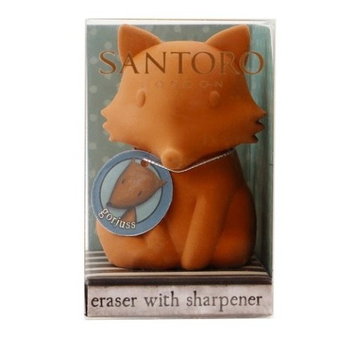 Gumka z temperówką Santoro - Gorjuss The Foxes Gumka z temperówką Santoro - Gorjuss The Foxes