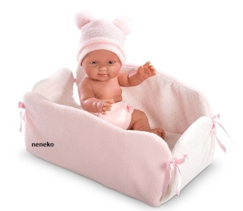 Hiszpańska lalka bobas dziewczynka 26cm Hiszpańska lalka bobas dziewczynka 26cm
