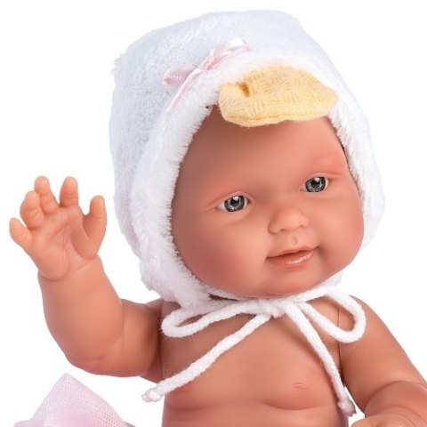 Hiszpańska lalka bobas dziewczynka Bebita Kaczuszka - 26cm Hiszpańska lalka bobas dziewczynka Bebita Kaczuszka - 26cm