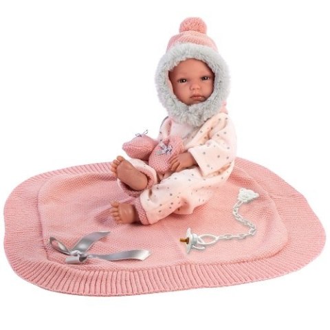 Hiszpańska lalka bobas dziewczynka Bimba z kocykiem - 35cm Hiszpańska lalka bobas dziewczynka Bimba z kocykiem - 35cm