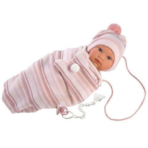 Hiszpańska lalka bobas dziewczynka Cuquita - płacze 30cm Hiszpańska lalka bobas dziewczynka Cuquita - płacze 30cm