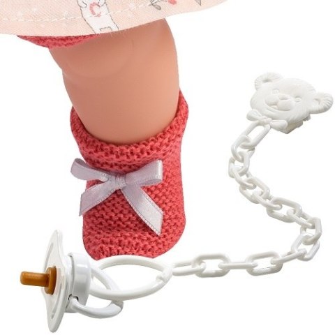Hiszpańska lalka dziewczynka Aitana w sweterku z kapturem - płacze 33cm Hiszpańska lalka dziewczynka Aitana w sweterku z kapturem - płacze 33cm