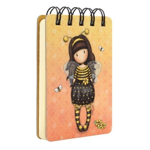 Mini kołonotatnik Santoro - Gorjuss Bee Loved (Just Bee-Cause) Mini kołonotatnik Santoro - Gorjuss Bee Loved (Just Bee-Cause)