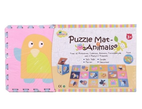 Piankowe puzzle podłogowe Magiczny Świat - 103 elementy Piankowe puzzle podłogowe Magiczny Świat - 103 elementy