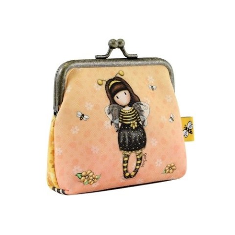 Portmonetka na zatrzask Santoro - Gorjuss Bee Loved (Just BeeCause)