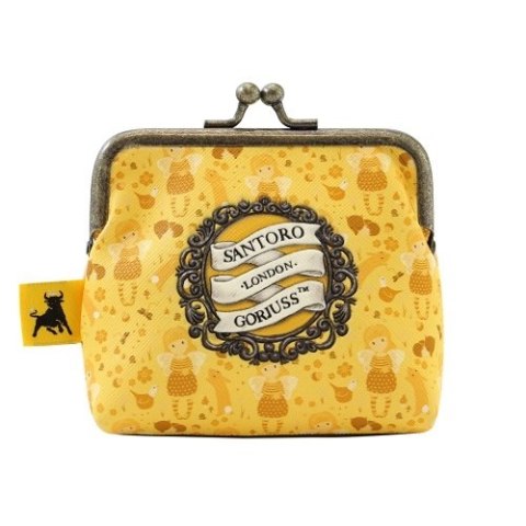 Portmonetka na zatrzask Santoro - Gorjuss Bee Loved (Just BeeCause)
