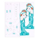 Przytulanka piesek Lucky Kiki w czapce z pomponami - 38cm