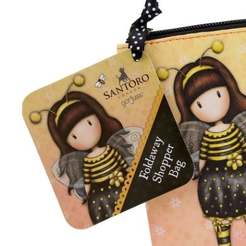 Składana torba na zakupy Santoro - Gorjuss Bee Loved (Just BeeCause) Składana torba na zakupy Santoro - Gorjuss Bee Loved (Just BeeCause)
