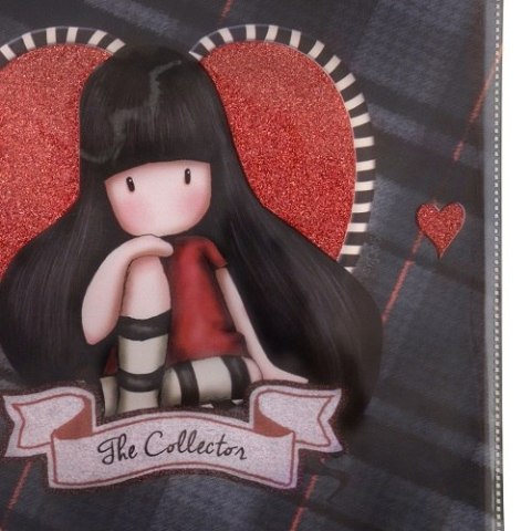 Zeszyt brokatowy w plastikowej okładce Santoro - Gorjuss The Collector