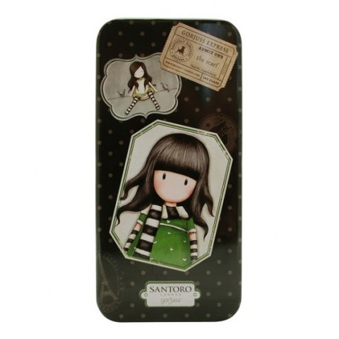 Gorjuss - Blaszany piórnik - The Scarf