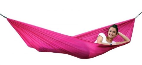 Hamak turystyczny TRAVEL SET PINK 275x140cm Hamak turystyczny TRAVEL SET PINK 275x140cm