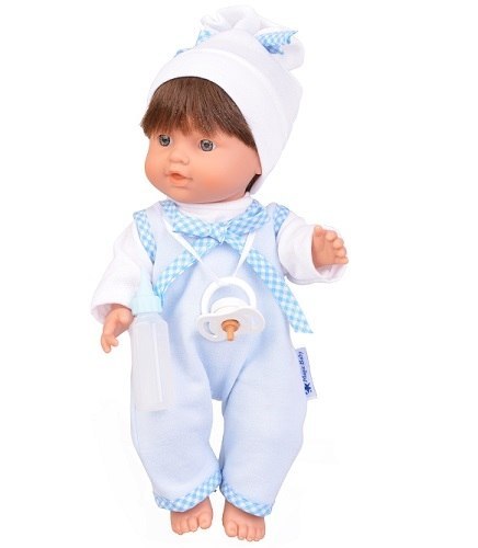 Hiszpańska lalka bobas dziewczynka Pipi z nocniczkiem - 30cm niebieska Hiszpańska lalka bobas dziewczynka Pipi z nocniczkiem - 30cm niebieska