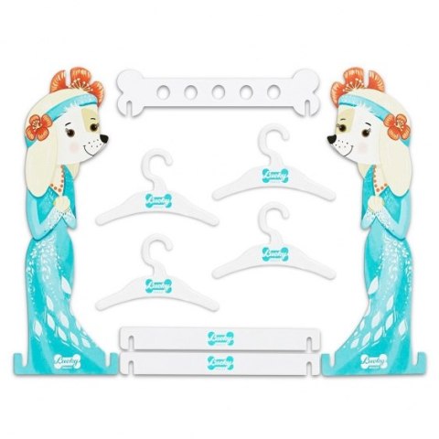 Przytulanka piesek Lucky Mimi Słodka Różyczka - 38cm