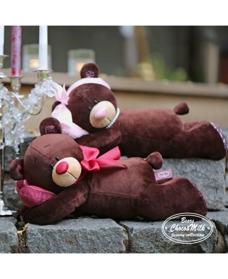 Przytulanka Pan Choco śpiący miś - 20cm Przytulanka Pan Choco śpiący miś - 20cm