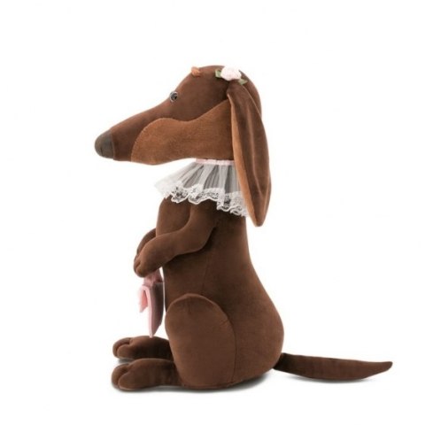 Przytulanka Piesek - Jamniczka Emma - 32cm