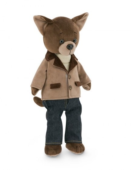 Przytulanka piesek Lucky Alex w marynarce - 38cm