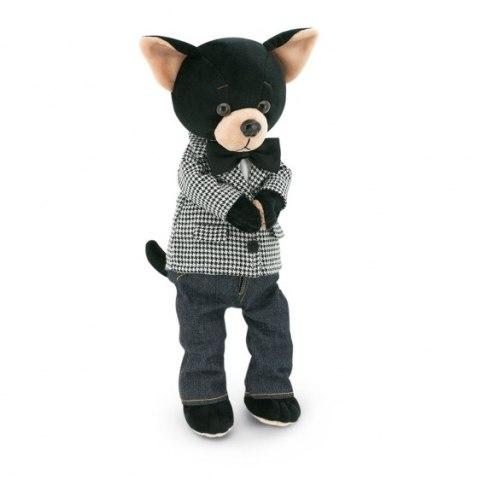 Przytulanka piesek Lucky Buzz w muszce - 38cm