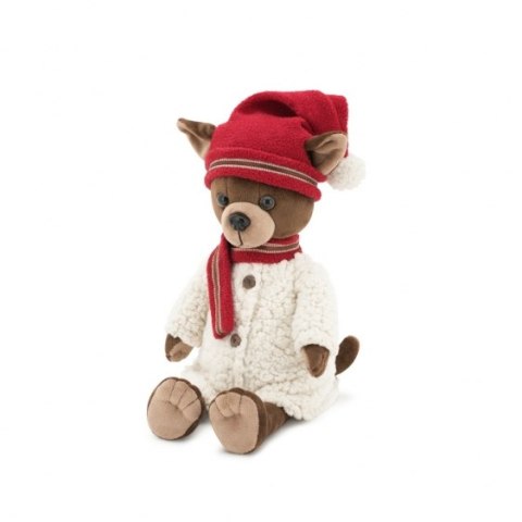 Przytulanka piesek Lucky Kiki w płaszczyku - 38cm